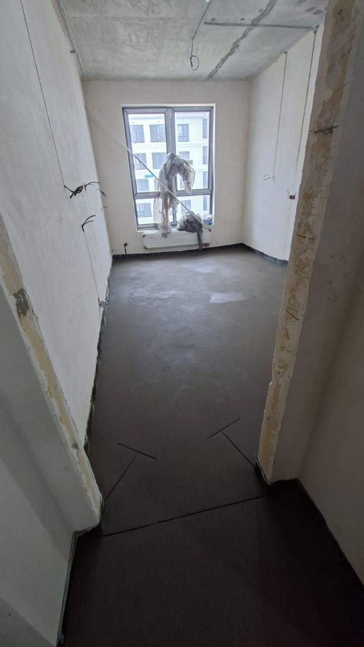 Полусухая стяжка пола, ЖК 8 Кленов, Красногорск — 60 м2 — фото 2